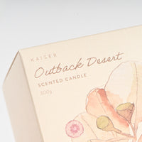 Homegrown Candle 300gms - OUTBACK DESERT