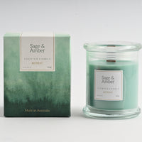 Retreat Candle 260g  - SAGE & AMBER