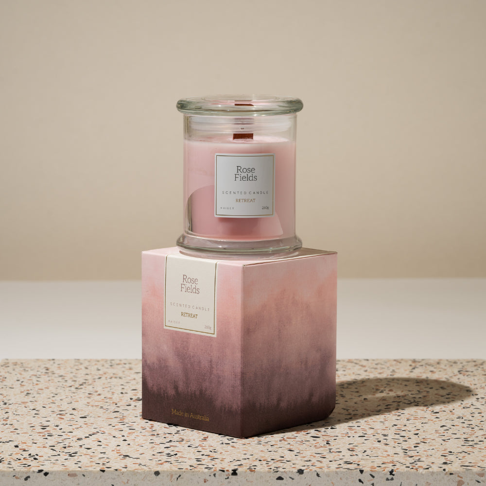 Retreat Candle 260g  - ROSE FIELDS