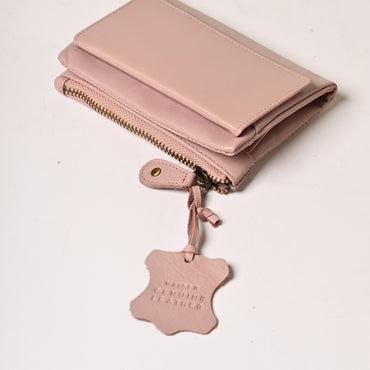 Pamper Small Leather Purse - PINK
