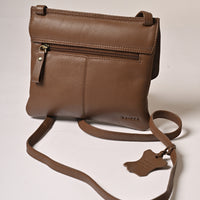 Pamper Leather Side Bag - CARAMEL