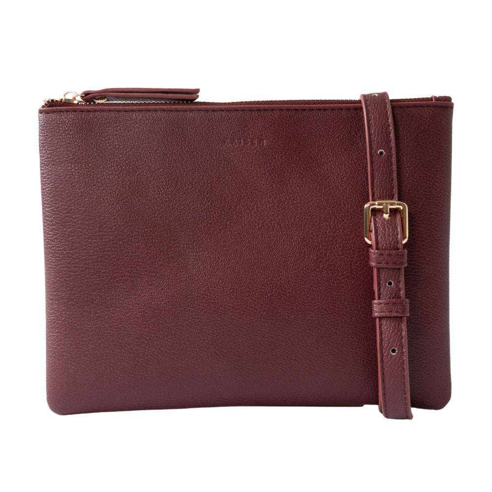 Kaiser Rectangle Shoulder Bag -Boysenberry