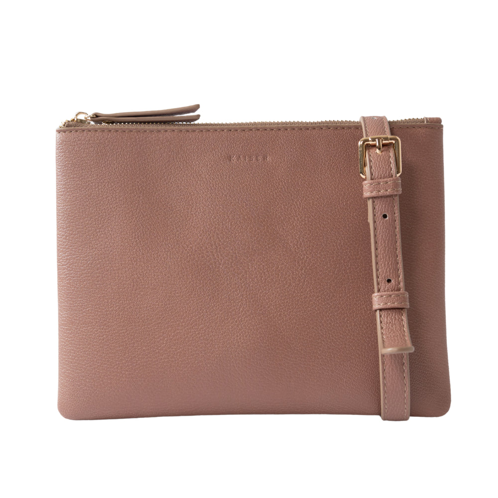 Kaiser Rectangle Shoulder Bag - Hazelnut