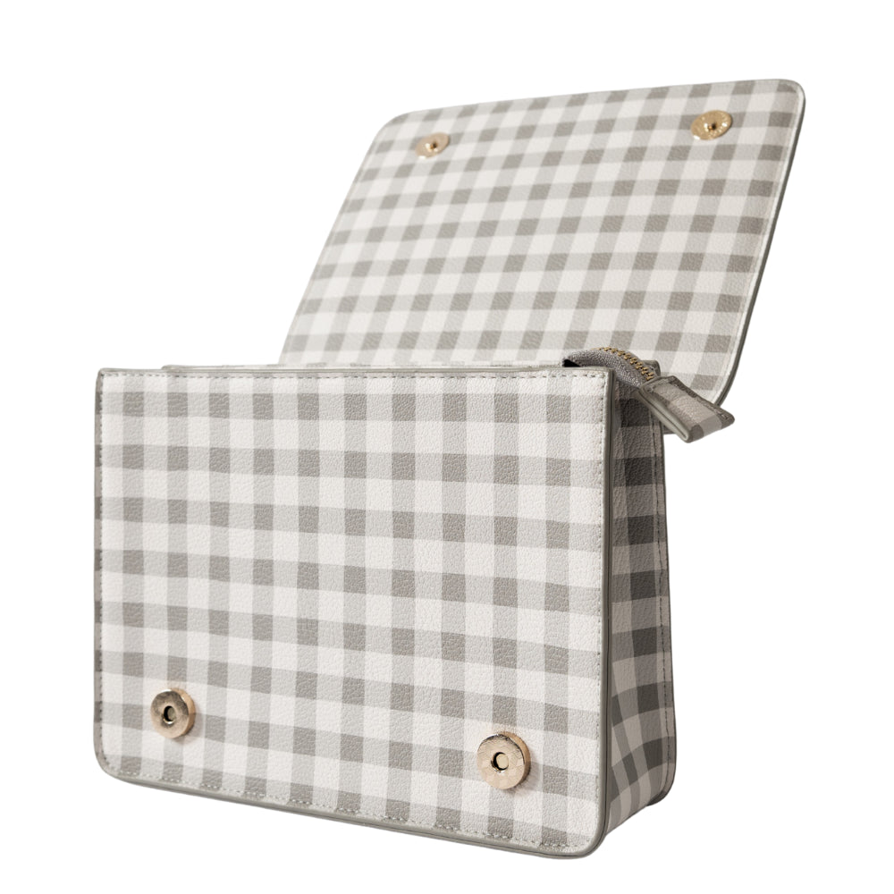 Kaiser Classic Side Bag - Sage Gingham