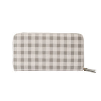 Kaiser Rectangle Wallet - Sage Gingham