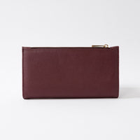 Kaiser Faux Leather Purse - Boysenberry