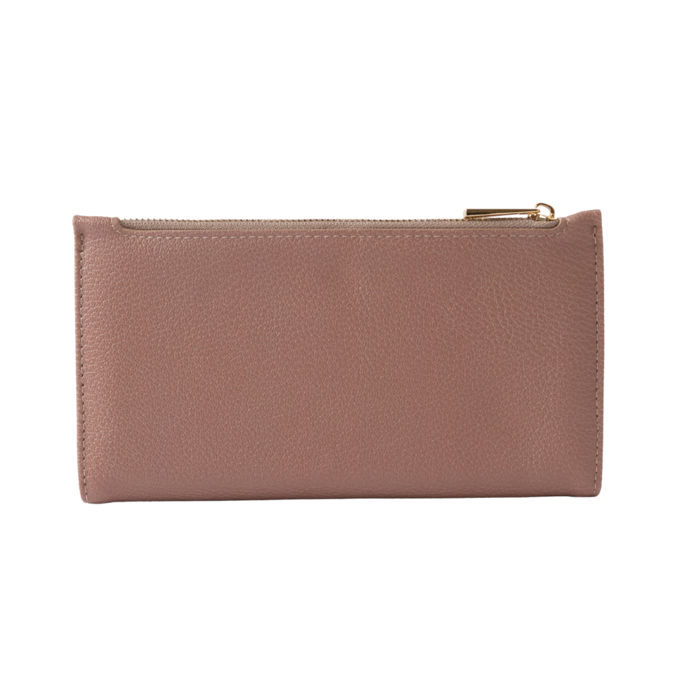 Kaiser Faux Leather Purse - Hazelnut