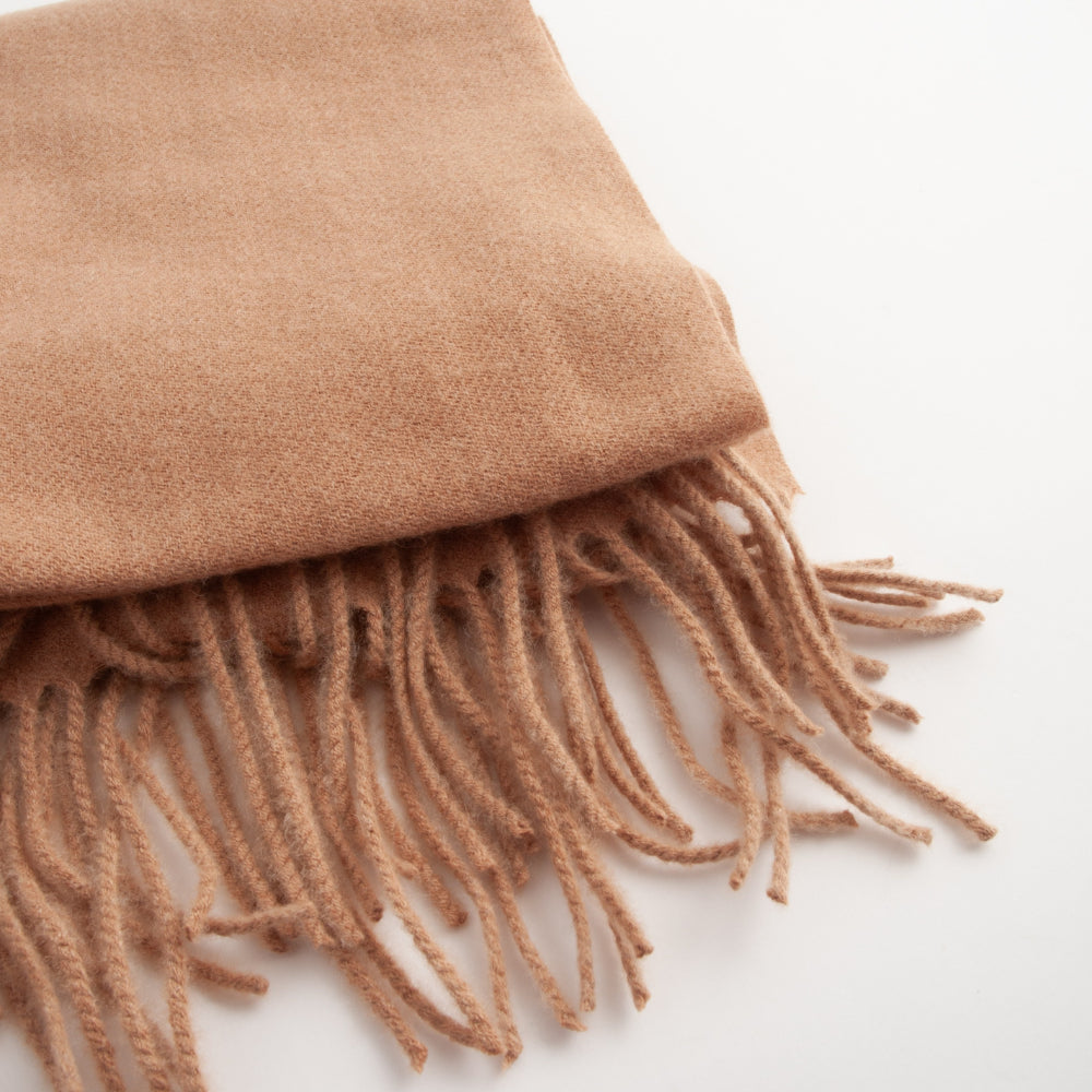 Winter Scarf  - CAMEL BROWN