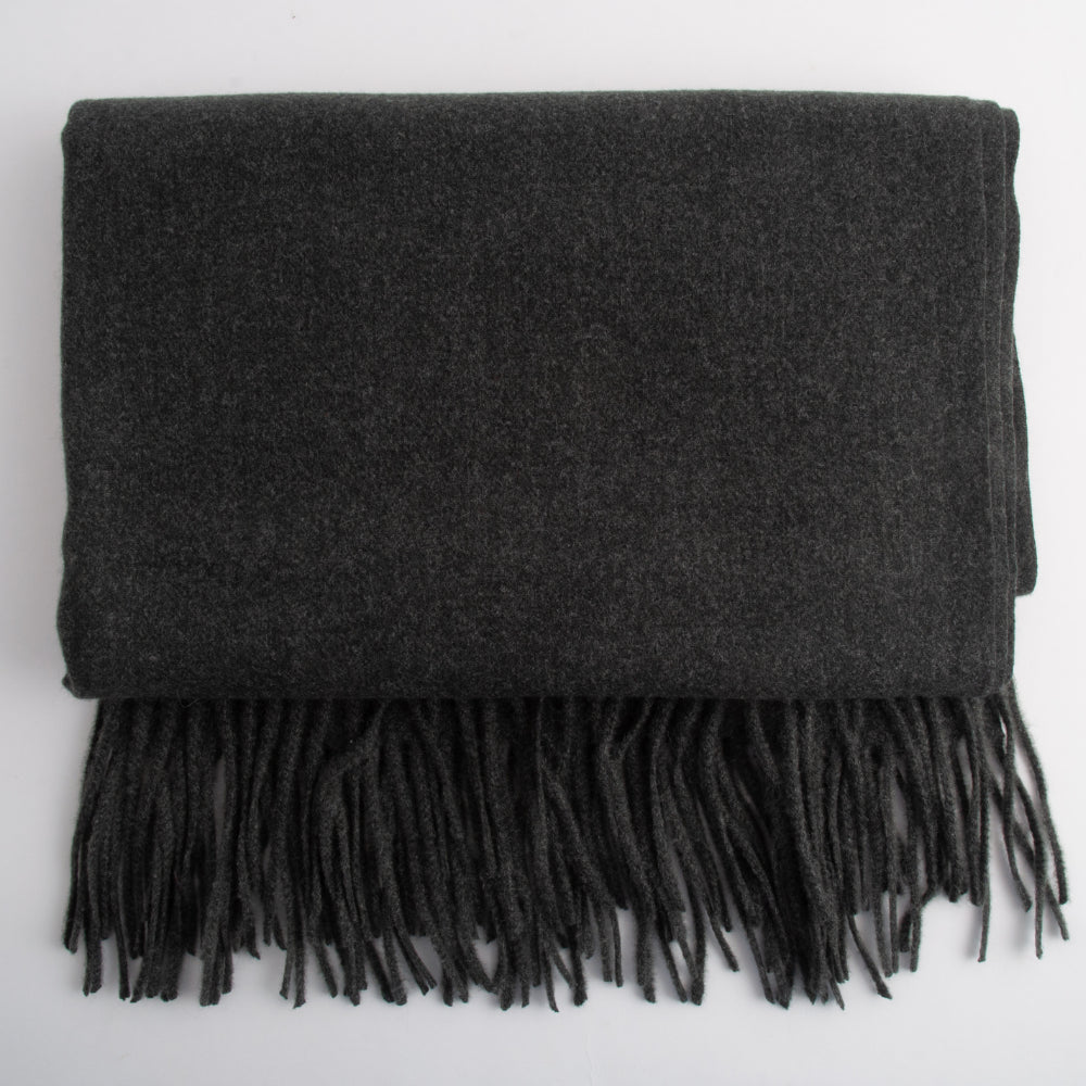Winter Scarf  - CHARCOAL MARLE