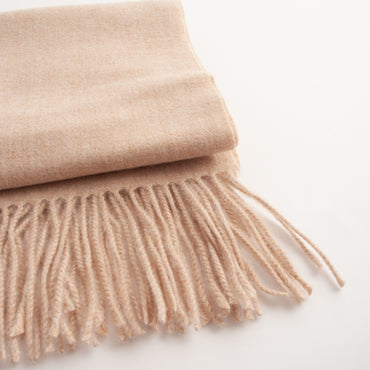 Winter Scarf  - LATTE MARLE