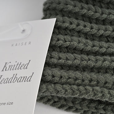 Knited Headband - FOREST GREEN