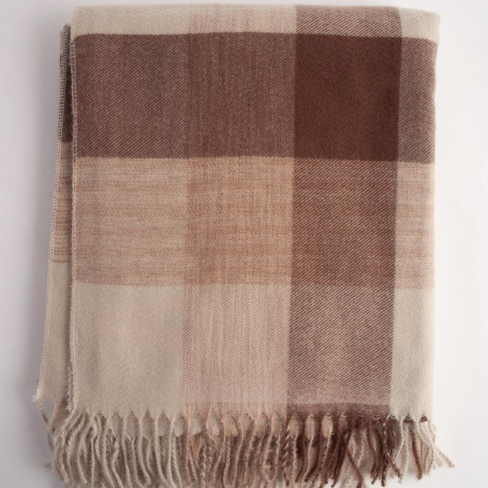 Ladies Poncho - LATTE