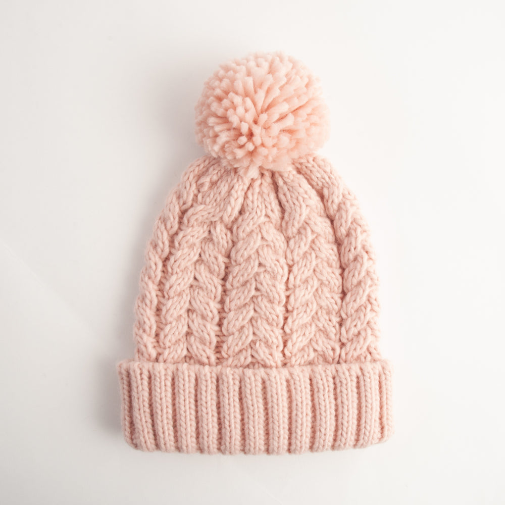 Ladies Beanie - DUSTY PINK