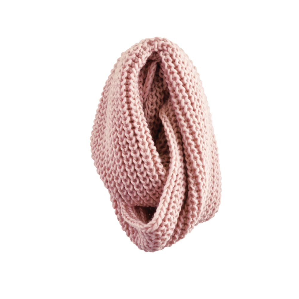 Ladies Snood  - DUSTY PINK