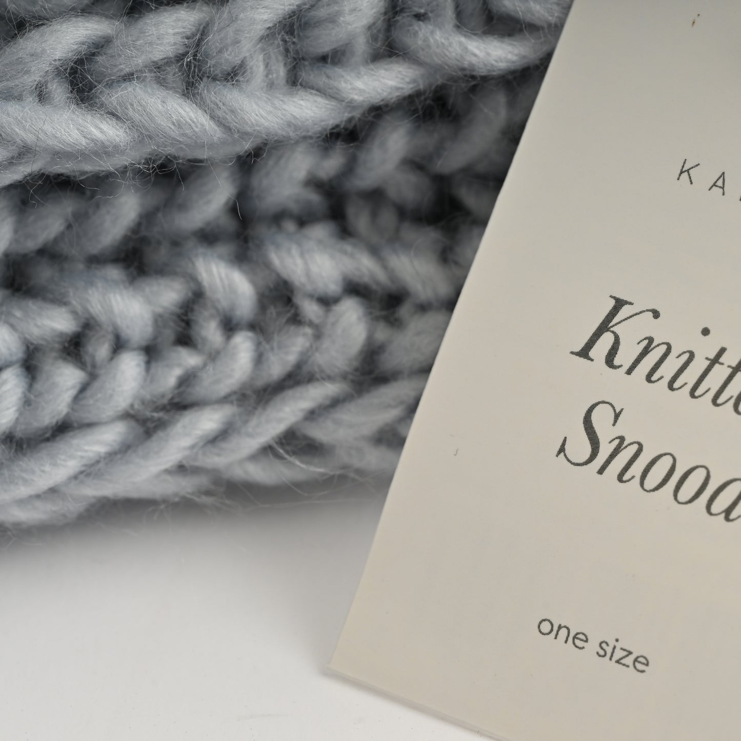 Ladies Snood  - DUCK EGG BLUE