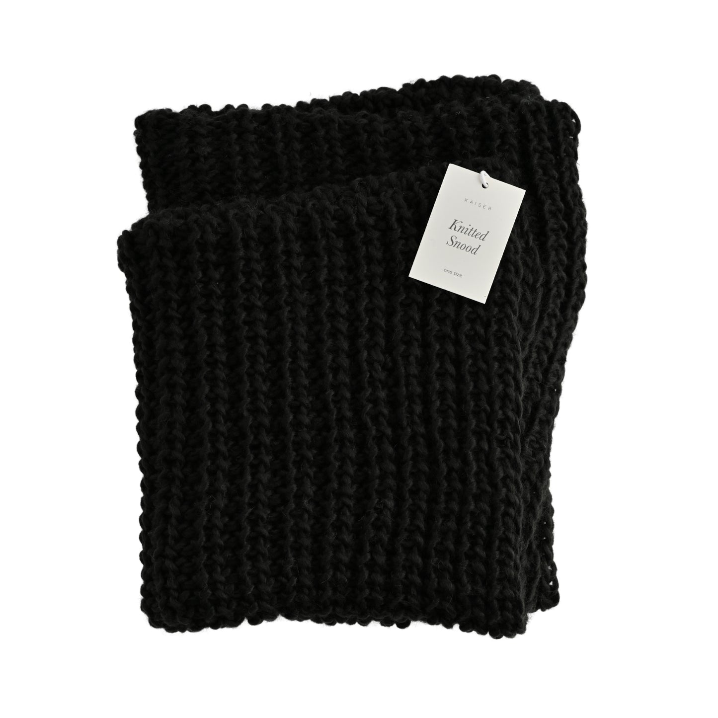 Ladies Snood  - BLACK
