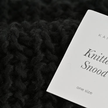 Ladies Snood  - BLACK