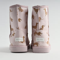 Printed Slipper Boots - DAISY DOGS