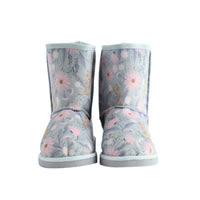 Printed Slipper Boots - MEADOW DREAM
