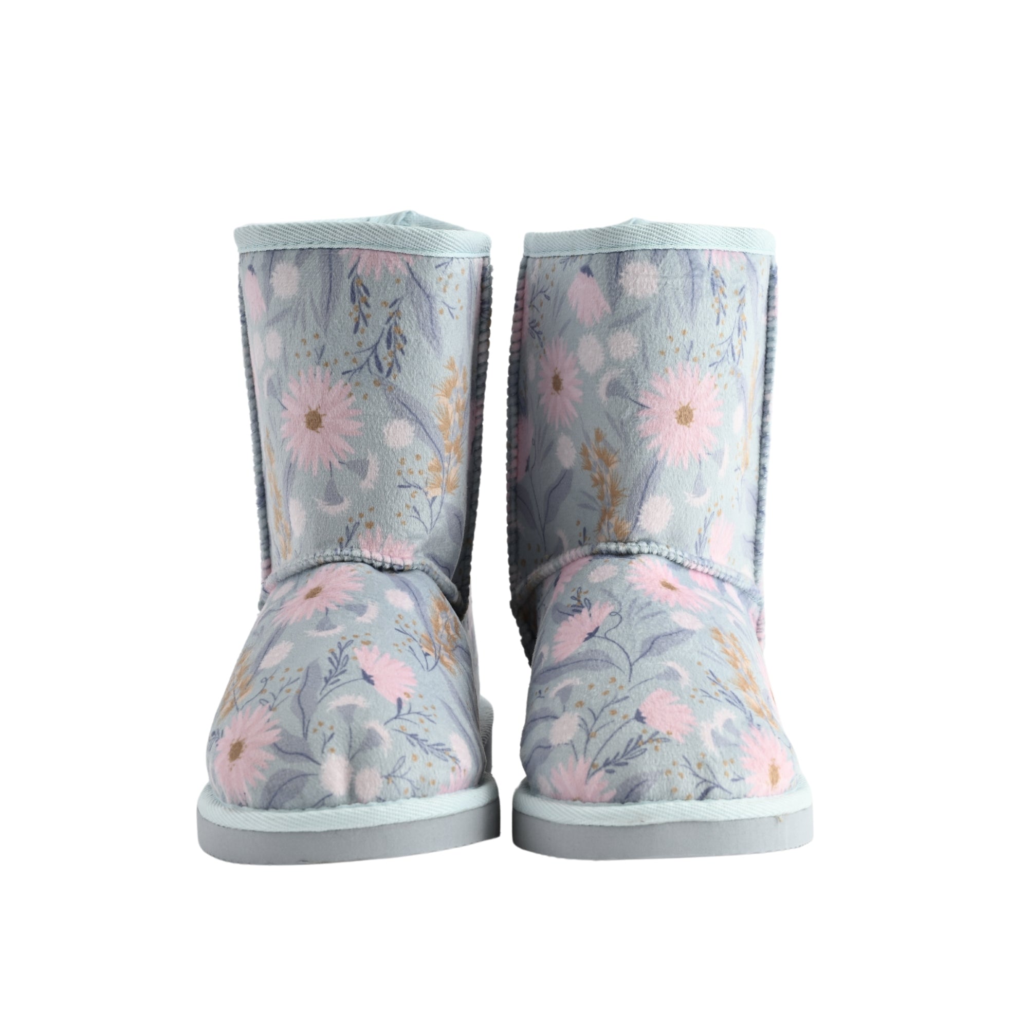 Printed Slipper Boots - MEADOW DREAM