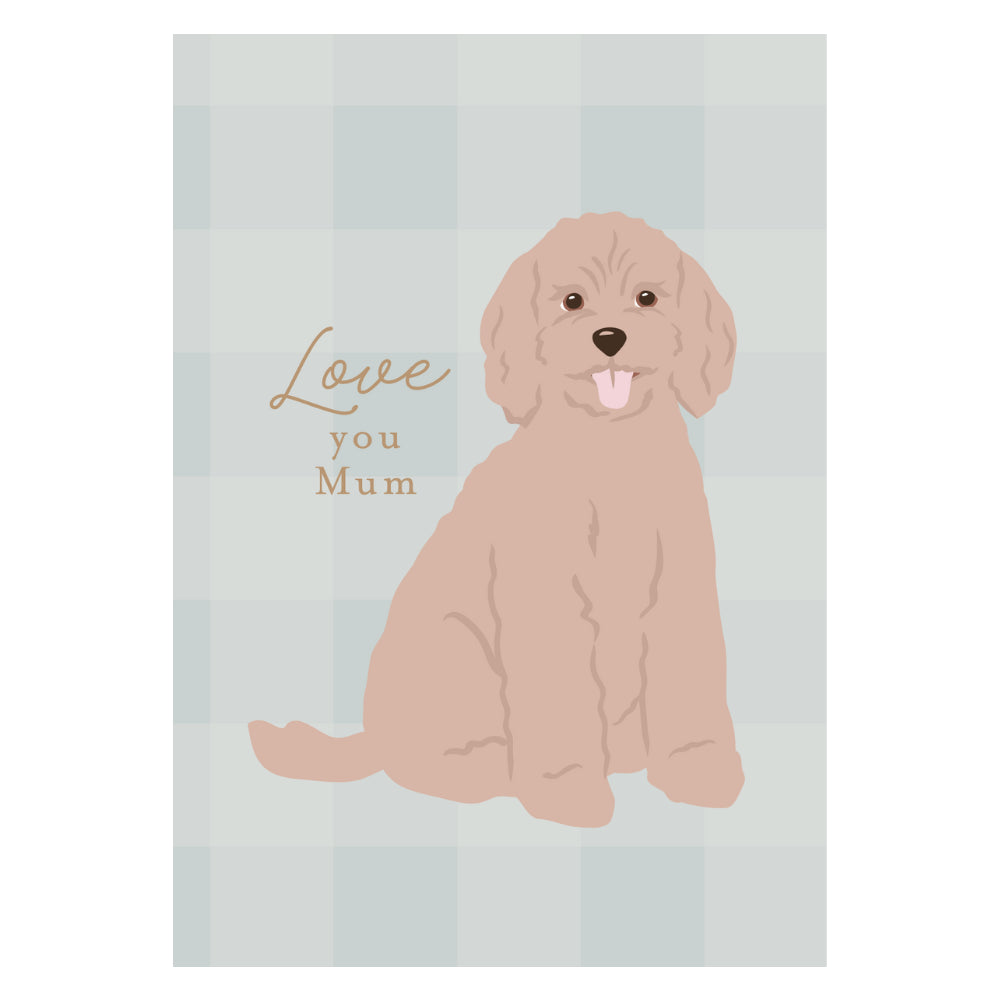 Greeting Card Mothers Day - PUPPY LOVE