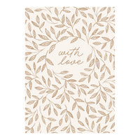 Greeting Card Garden Meadow - WITH LOVE