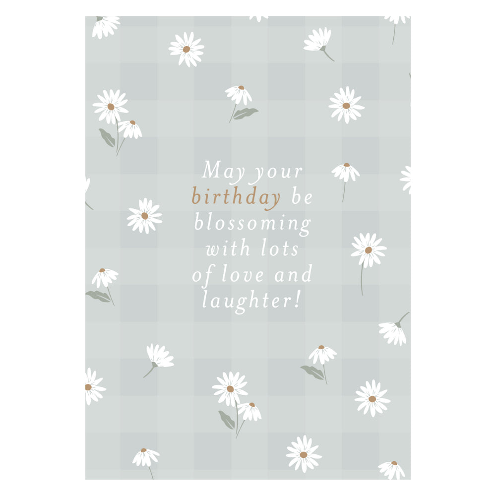 Greeting Card Garden Meadow - BLOSSOMING