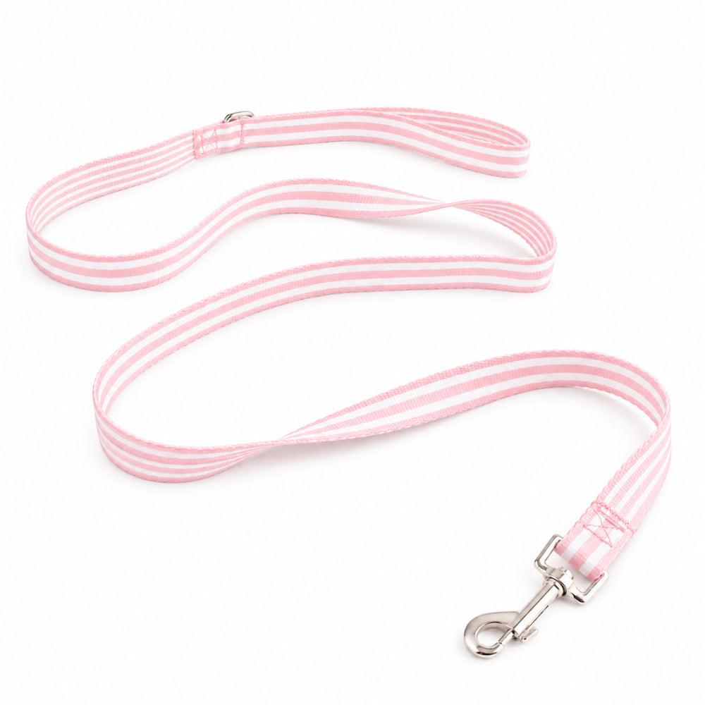 Pet Printed Leash - PINK GINGHAM