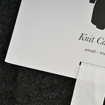 Knit Cardigan - Charcoal S-M