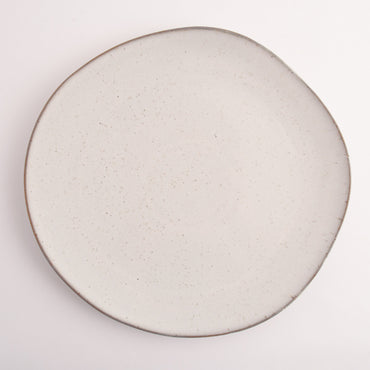 K&Co Ecru Home Dinner Plate