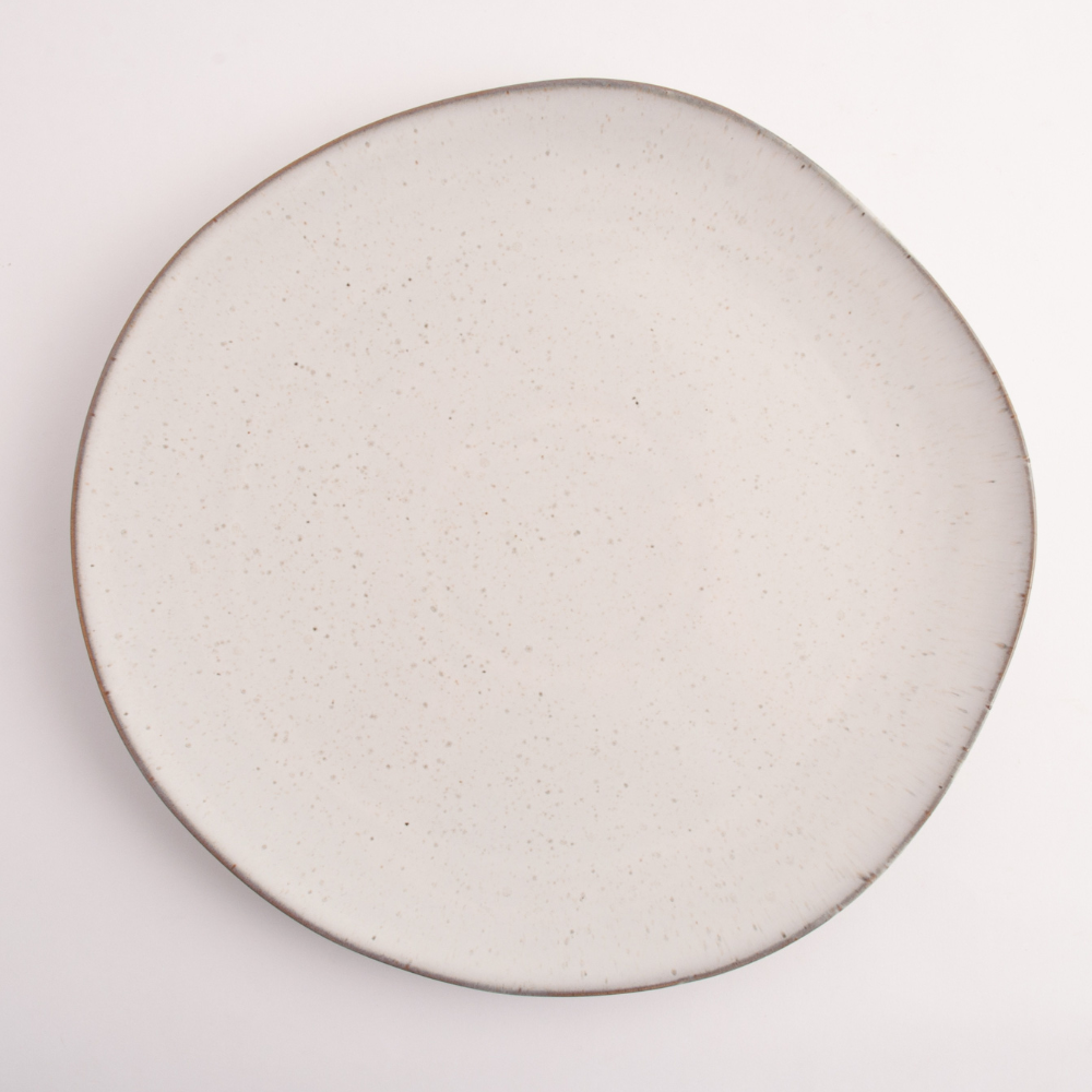 K&Co Ecru Home Dinner Plate