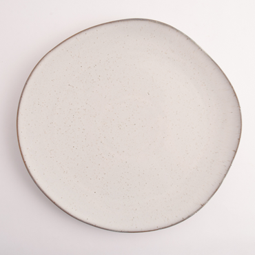 K&Co Ecru Home Dinner Plate