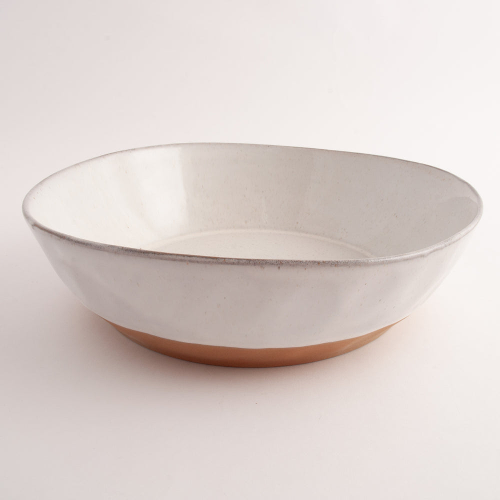 K&Co Ecru Home Salad Bowl