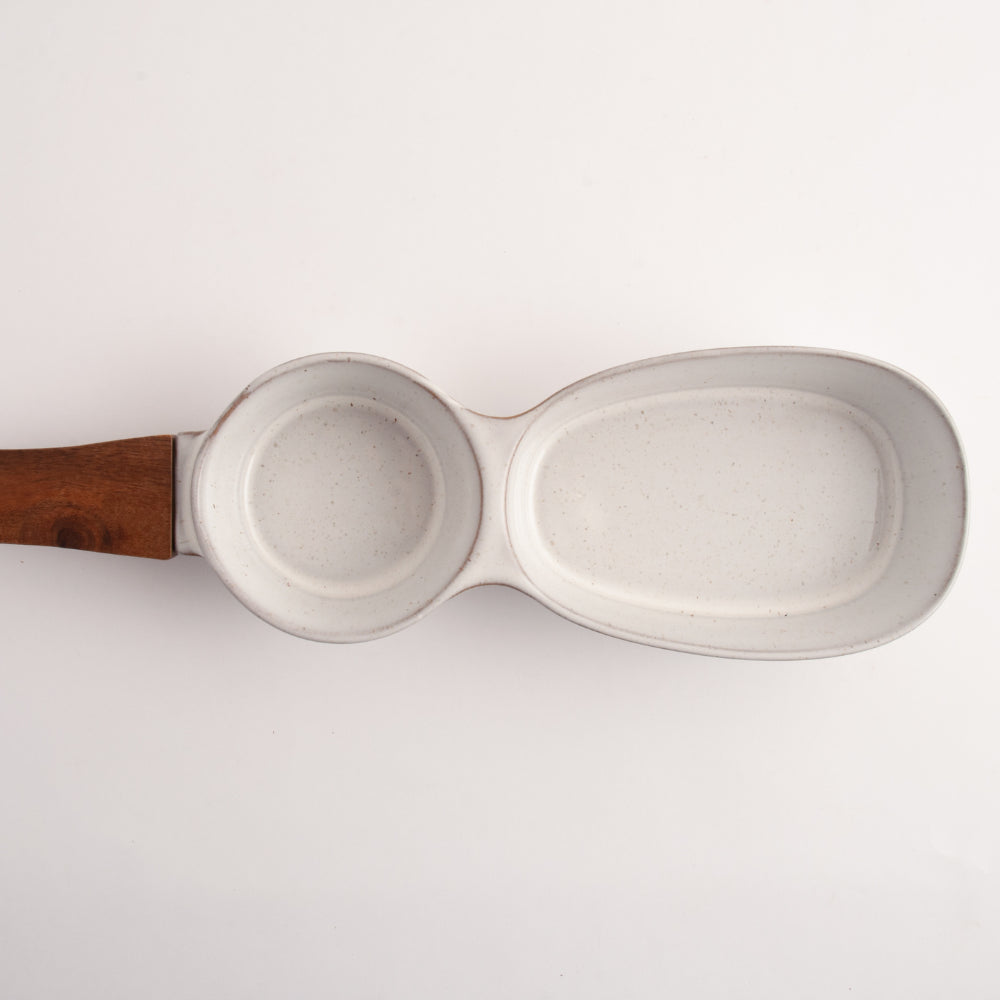 K&Co Ecru Home Serve Dish 2 Parts