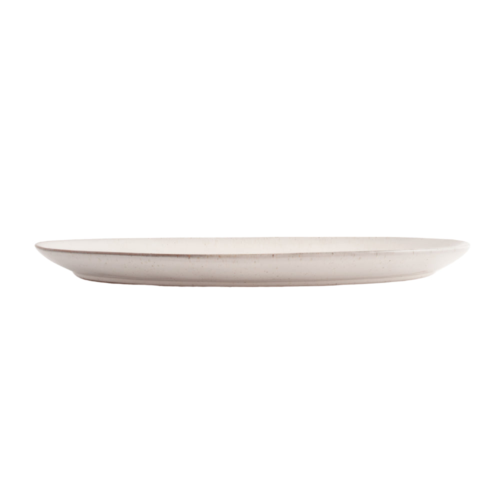 K&Co Ecru Home Oval Plate - Large