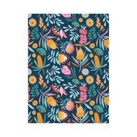 Gift Wrapping Paper 4m - INDIGO BLOOMS