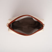 Kaiser Canvas Make-up Bag - CREAM