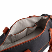 Kaiser Canvas Overnight Travel Bag - NAVY