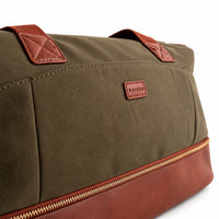 Kaiser Canvas Overnight Travel Bag - KHAKI