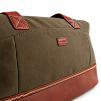 Kaiser Canvas Overnight Travel Bag - KHAKI