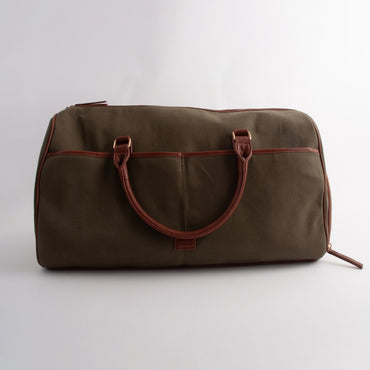 Kaiser Canvas Overnight Bag - KHAKI