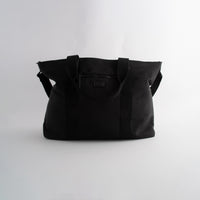 Kaiser Nylon Overnight Bag - BLACK