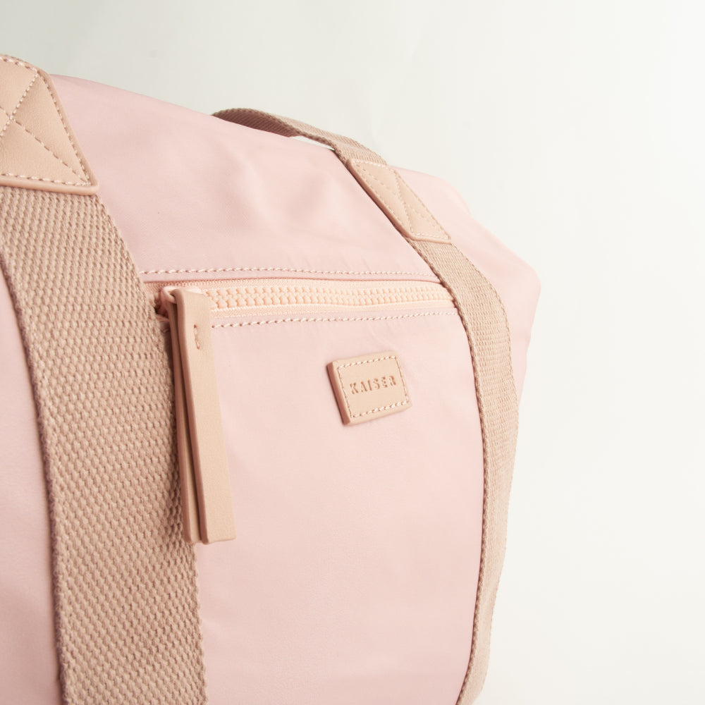 Kaiser Nylon Overnight Bag - BLUSH