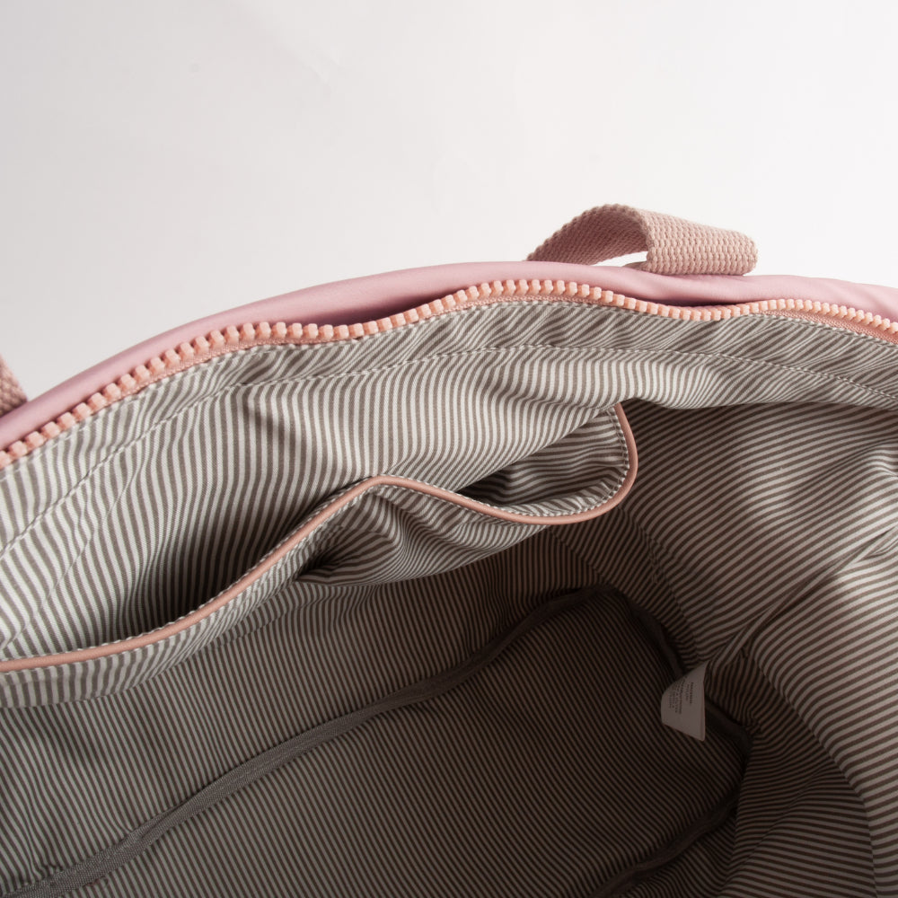 Kaiser Nylon Overnight Bag - BLUSH