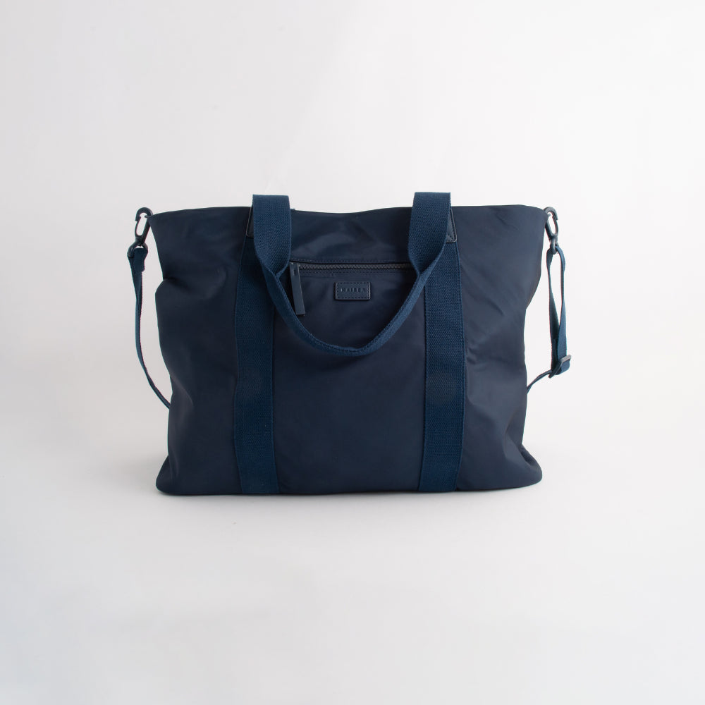 Kaiser Nylon Overnight Bag - NAVY