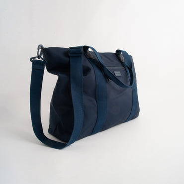 Kaiser Nylon Overnight Bag - NAVY