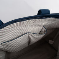 Kaiser Nylon Overnight Bag - NAVY