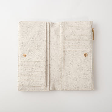 Golden Faux Leather Purse - LEAF