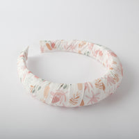 Golden Fabric Wrap Headband - WARATAH