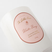 Golden Candle 240ml - WINTER BERRY